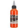 thumbnail image 1 of Tinta de tatuaje mate desechable temporal - 100 ml, pigmento de dibujo de color naranja, 1 of 10