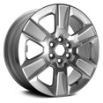 thumbnail image 2 of 20 inch Aluminum OEM Take off Wheel Rim for GMC Sierra 1500 14-18 6 Lug Silver, 2 of 3