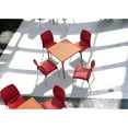thumbnail image 3 of Compamia Vita Resin Outdoor Patio Dining Chair in Red, 3 of 4