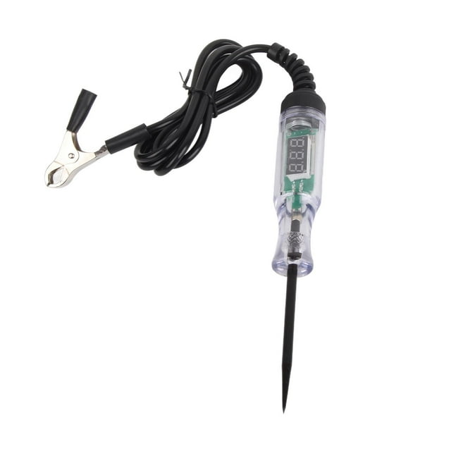 Car Electric Circuit Tester Pen Digital Display Voltage Probe Detector DC5‑90V for Vehicle Maintenance