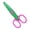 B, variant on Decorative Edge Scissors for Paper Crafts, 1PC Scalloped Pattern Edging Scissors, Stainless Steel Safety Craft Cutter with Cover