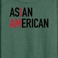 thumbnail image 3 of Instant Message - I Am Asian American  - Women's Lightweight French Terry Long Sleeve Shirt, 3 of 6