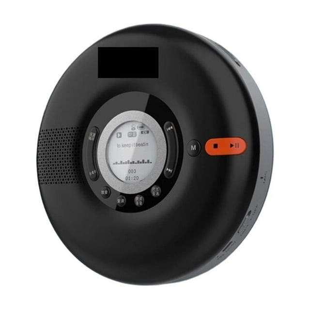Portable CD Player with Bluetooth Speaker USB Playback Language Learning Repeater Audio Out