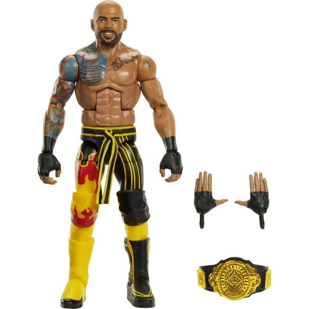 WWE Elite Collection Ricochet Action Figure with Accessories, Posable