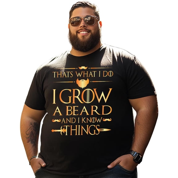 Men T Shirt for Big & Tall Man Graphic Short Sleeve Plus Size Oversized Tee Tshirts XL T0 5D4Z 022