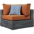 thumbnail image 6 of Modway Summon 7 Piece Outdoor Patio Sunbrella Sectional Set, 6 of 12