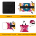 thumbnail image 3 of Colorful Tie Dye Vortex Outdoor Picnic Blanket, Foldable Waterproof Beach Mat, Portable Beach Blanket for Beach Camping, Hiking, Family Concerts, 3 of 7