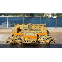 Yellow Convertible Sofa Bed, Sectionals for Living Room, Foldable Sofa Bed, Arabic Sofa, Floor Cushion Seating, Turkish Sofa, Floor Sofa, Modular Sofa