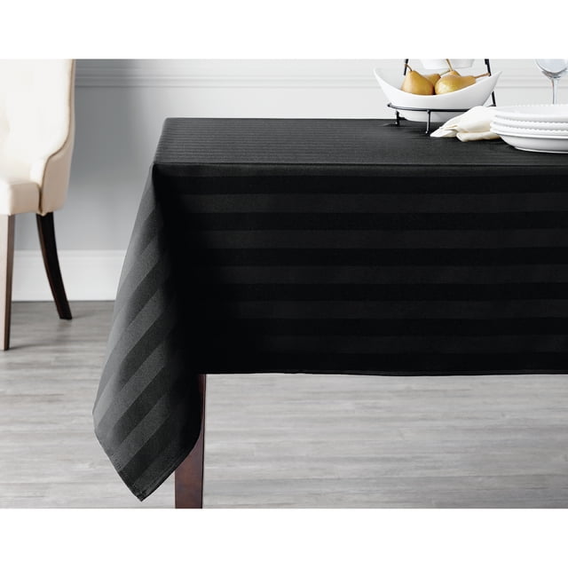 Nappe de table rayée hometrends en microfibre