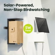 Netvue Birdfy® Bird House with Camera, 1080P Dual-Camera Lifetime AI Identify Bird Nesting and Hatching Feeding Behavior with Automatic Notification, Great Gift for Everyone