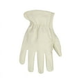 thumbnail image 2 of Work Gear 2069L Large White Top Grain Pigskin Driver Gloves, 2 of 3