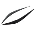 thumbnail image 3 of Ceja 2 Piezas Faro Ceja Negro Brillante Ajuste Del Párpado Izquierdo Derecho Para 1 Serie F20 F21 Facelift Hatchback 2015-2019, 3 of 7