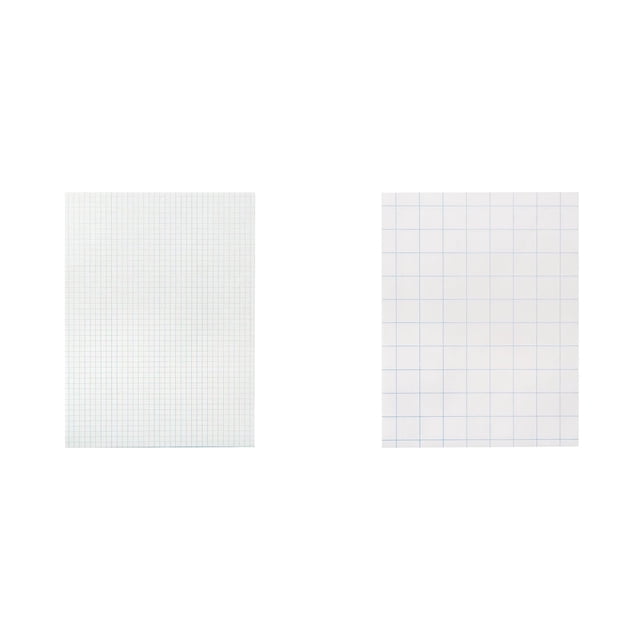 Kit combinado de papel cuadriculado Casafoyer con regla y regla de 1/4 de pulgada