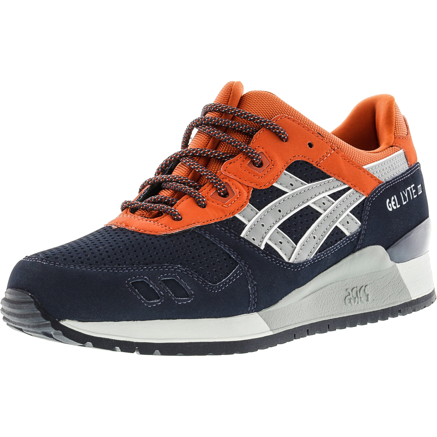 ASICS Men's Gel-Lyte Iii Indian Ink / Mid Grey Ankle-High Leather ...