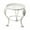 White, variant on Yesbay Metal Plant Stand Coated Three Legged Potting Rack Round Standing Planter Holder
