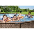 Coleman Power Steel 18’ x 48” Round Metal Frame Above Ground Pool Set