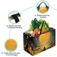 thumbnail image 3 of Galactic Space Large Foldable Oxford Cloth Shopping Bag Storage Basket, 3 of 7
