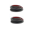 thumbnail image 1 of Décor Boarder Demi-Rond Carreau Noir, 2pk, 1 of 2