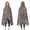 Black and Tan-1, variant on Wearable Blanket,Brown and Black Leopard Print Hooded Wearable Flannel Blanket for Adults & Teens,Winter Poncho Shawl Wrap Cape Cozy Anti-Pill,50"x60"