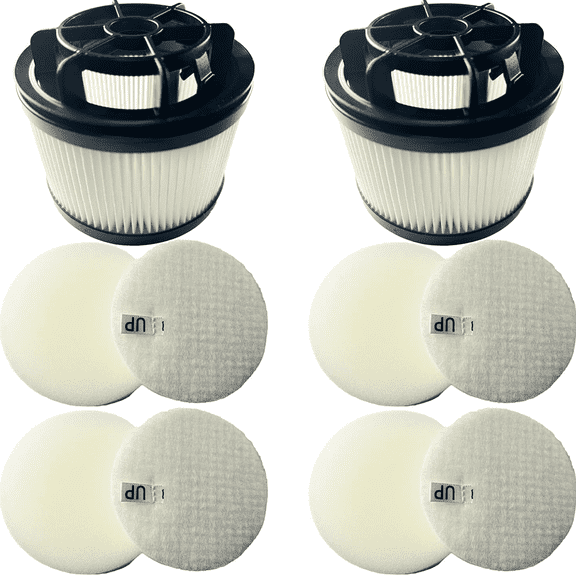Vacuum Filter Replacement for Levoit LVAC-200 Cordless Stick  LSV-V201-WUS  4 Pre-Motor  2 Post-Motor Filters