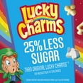 thumbnail image 3 of Lucky Charms 25% Less Sugar Breakfast Cereal with Marshmallows, Family Size, 18.6 oz, 3 of 12