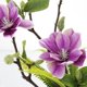 thumbnail image 4 of Ramo de flores de simulación de rama de flor artificial de 3 cabezas con hojas Decoración floral de oficina en casa, púrpura sidaley HA7281-01B, 4 of 6