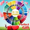 thumbnail image 2 of Embroidery Floss Rainbow Color 50 Skeins Per Pack Cross Stitch Threads, 2 of 5