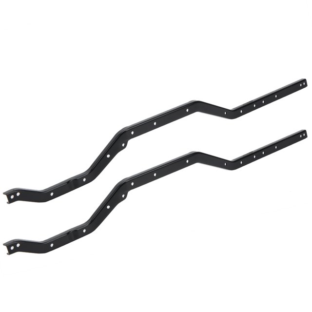 Peahefy Accessoire RC, Rails de Châssis de Remplacement, 2pcs Châssis Cadre Rails Pièces de Mise à Niveau pour Traxxas TRX4 Modèle de Voiture de Contrôle à Distance