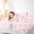 thumbnail image 4 of Feelyou Magic Santa Claus Gift Bedding Comforter Set, Winter Christmas Poinsettia Twin Comforter Sets, Kawaii Cartoon Buffalo Reversible Bedding Set, Super Cozy Room Decor, 2 Pieces, 4 of 8