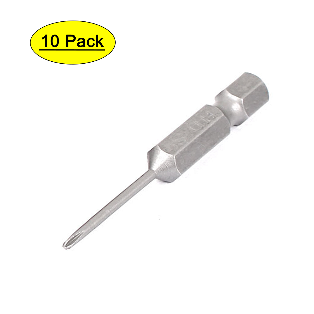 1.5mm PH00 Screwdriver Power Screw Insert Bits 50mm Long 10pcs