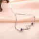 thumbnail image 3 of Pulseras para mujer, regalos para mujer, pulseras para mujer, tobilleras para hombre, pulsera con colgante de amor con personalidad y delicadas, adecuadas para todos los eslabones, pulseras para niña, 3 of 5