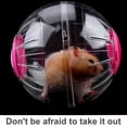 thumbnail image 4 of Methold Pelota de ejercicio, juguetes de animales, juguetes rodantes, accesorios para correr perforados de plástico Juguetes de animales pequeños rosado, 4 of 6
