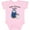 AD-Pink, variant on Happy Birthday, Uncle Cute Penguins Boys or Girls Baby Bodysuit