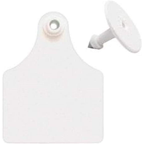 ALLFLEX USA GXF/GSMW 319281 Ear Tag, Blank, White, Maxi