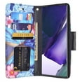 thumbnail image 6 of Samsung Galaxy Note 20 Case, Wrist Strap Leather Wallet Case [Kickstand] with ID & Card Slots - Blue Butterfly, 6 of 6