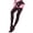 Black, variant on The Woman's Open Crotch Stockings Are Hot And Alluring. The Black Silk Is Seductive. The Lace Top Is And Shiny. The Four Open Crotch Is