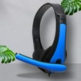 thumbnail image 4 of microphone Casque 3.5mm audio Bleu, 4 of 7