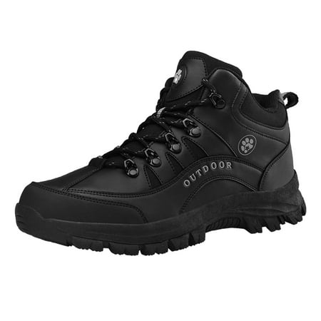 

Puawkoer New Border Foreign Trade Outdoor Large Size Travel Sports Mountaineering Shaku Color Black Boots Sport Shoes