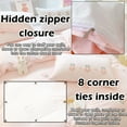 thumbnail image 2 of MorroMorn Twin Duvet Cover Cotton, 3D Embroidery Twin Bedding Sets Pink Bed Set, Fluffy Chenille Embroidered Comforter Covers Soft Sweat-Absorbing for Girls Kids Teen (Flowers Pink, Twin/Twin XL), 2 of 6
