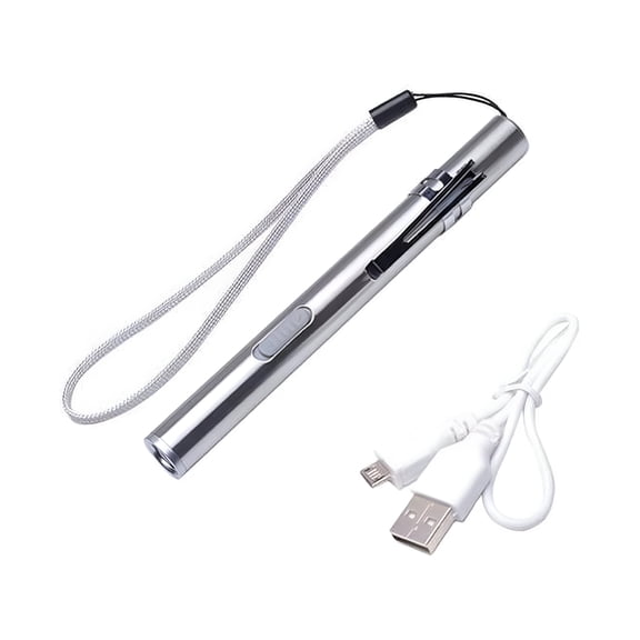 HIBIBUD 10000 Lumens Super Bright Led Usb Rechargeable Pen Pocket Torch Lamp Portable Pen Flashlight Rechargeable