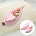 thumbnail image 2 of Banana Type Warm And Comfortable Pet Bed For Small Dogs, Cats, Chinchillas, 2 of 3