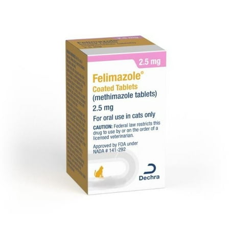 Felimazole 2.5 mg Tablets for Cats