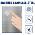 thumbnail image 5 of BestOffice 13 Gallon Stainless Steel Touchless Kitchen Trash Can with Motion Sensor for Indoor Use(Silver), 5 of 7