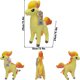 thumbnail image 3 of Charizard Wartortle Vulpix Mimikyu Soft Plush Toys Meowth Magikarp Mew Jolteon Peluche Dolls Festivals Gifts, 3 of 5