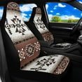 thumbnail image 2 of Navajo Aztec Car Seat Covers for Front Seats Red Driver Seat Cover Pack of 2 Soft Waterproof Premium Polyester Seat Covers for Cars Sedans Truck SUV Vans, 2 of 10