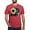 Heather Red, variant on CafePress - Sunflower Life T Shirt - Mens Tri-blend T-Shirt