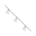 thumbnail image 1 of 925 Sterling Silver Polished Elephant Bracelet, 1 of 2