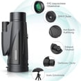 thumbnail image 3 of Spotting Binocularsspotting Binocularsbeginner Spotting Binoculars Small Binoculars Binoculars Waterproof Outdoor Adult Binoculars Low Light Night Vision, 3 of 5