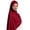 Brick Red, variant on Women's Summer Scarf Lightweight Cotton Scarves Lady Light Soft Fashion Solid Scarf Wrap Shawl Breathable Soft Opaque Headscarf 180x55cm
