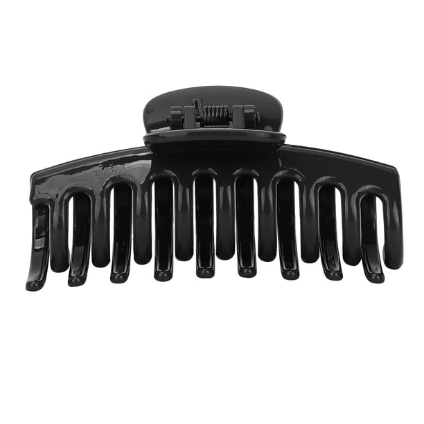 Pinzas para el pelo grandes, pinzas para el pelo, accesorios decorativos para el peinado para mujeres, color negro